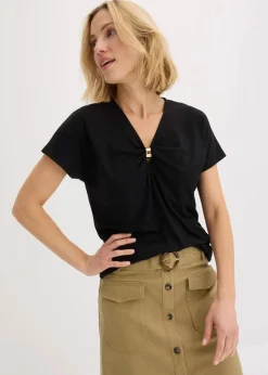 Shirt mit dekorativem Ring