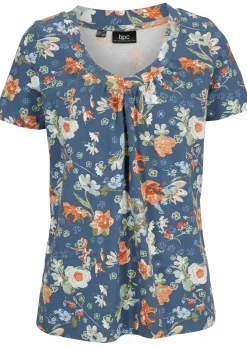 Shirt mit Druck, kurzarm