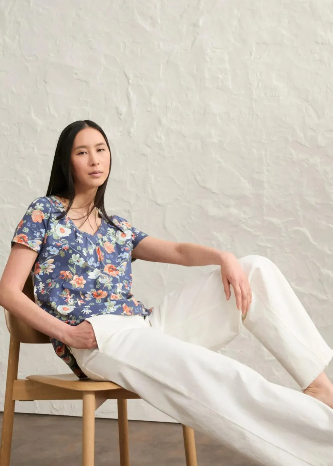 Shirt mit Druck, kurzarm