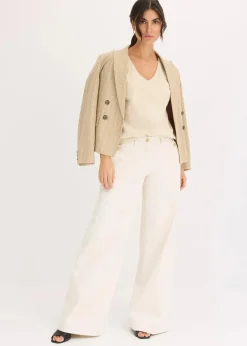 Shirt mit Häkeleinsätzen