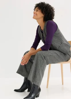 Shirt mit Mesheinsatz und Glitzersteinchen