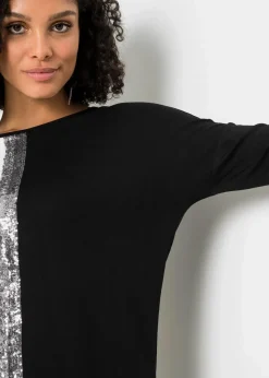 Shirt mit Pailletten