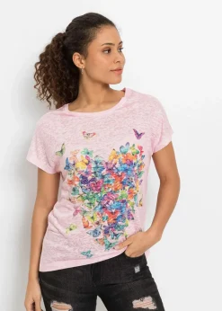 Shirt mit Schmetterlingsdruck