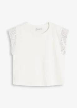 Shirt mit Schulterpolstern