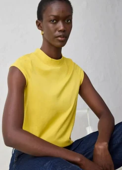 Shirt mit Seidenanteil