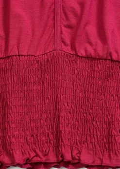 Shirt mit Smock-Saum