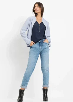 Shirt mit Spitzeneinsatz