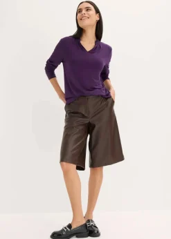 Shirt mit Stehkragen