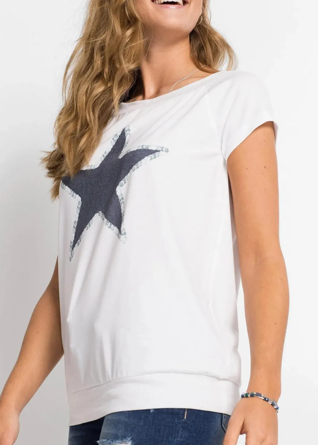 Shirt mit Sternenprint