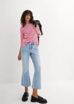 Shirt mit U-Boot-Ausschnitt