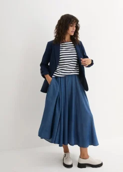 Shirt mit U-Boot-Ausschnitt