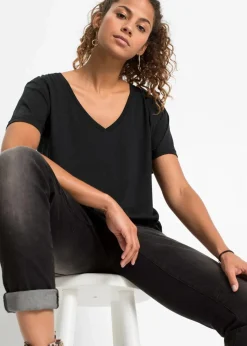 Shirt mit V-Ausschnitt