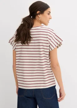 Shirt mit Volantärmeln