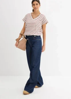 Shirt mit Volantärmeln