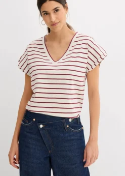 Shirt mit Volantärmeln