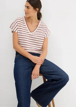 Shirt mit Volantärmeln