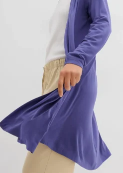 Shirtjacke aus softem Viskose-Mix