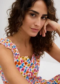 Shirtkleid aus Baumwoll-Viskose-Mix