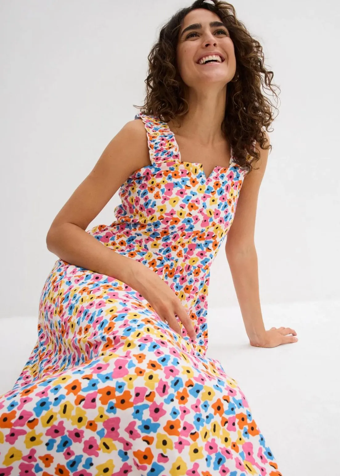 Shirtkleid aus Baumwoll-Viskose-Mix