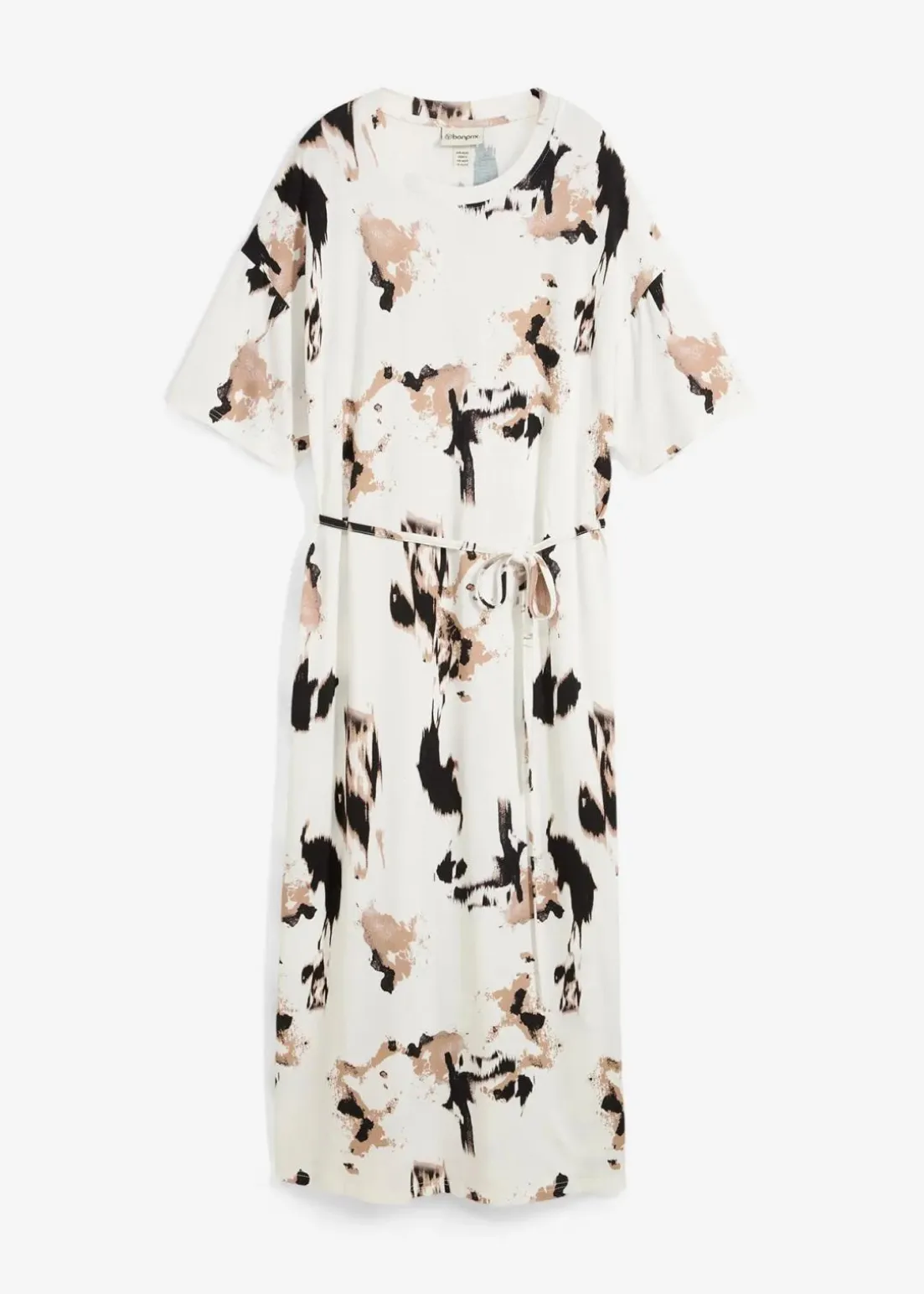 Shirtkleid aus feiner Viskose