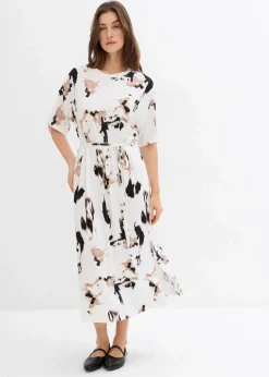 Shirtkleid aus feiner Viskose