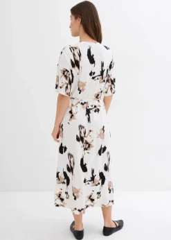 Shirtkleid aus feiner Viskose