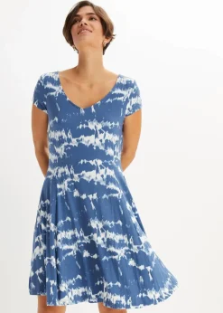 Shirtkleid aus fließender Viskose