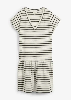 Shirtkleid aus reiner Baumwolle