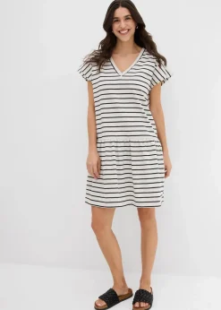 Shirtkleid aus reiner Baumwolle