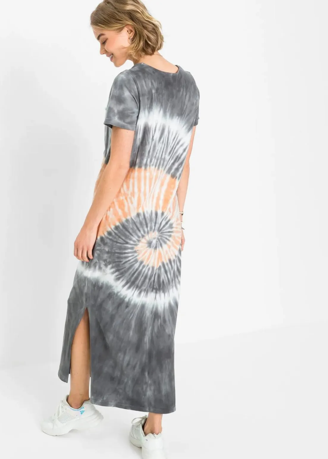 Shirtkleid aus reiner Baumwolle