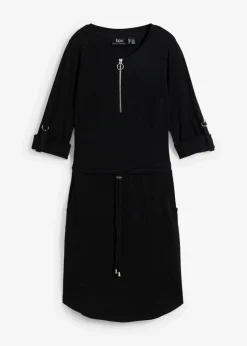 Shirtkleid aus schwerer Baumwolle