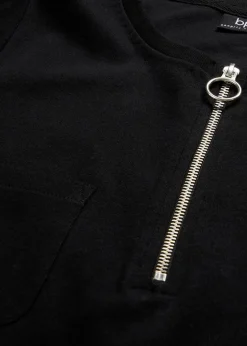 Shirtkleid aus schwerer Baumwolle