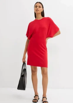 Shirtkleid aus softem Punto di Roma