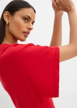 Shirtkleid aus softem Punto di Roma