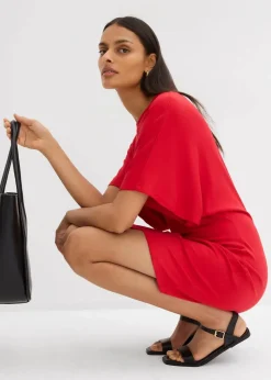 Shirtkleid aus softem Punto di Roma