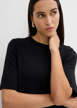 Shirtkleid in A-Linie aus Viskose-Mix