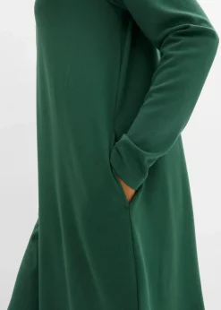 Shirtkleid in A-Linie aus Viskose-Mix