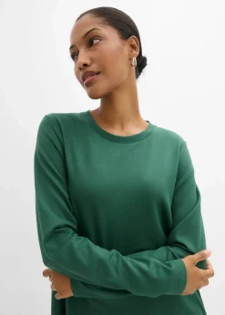 Shirtkleid in A-Linie aus Viskose-Mix