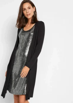 Shirtkleid in Doppeloptik aus nachhaltiger Viskose