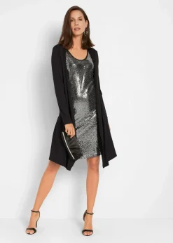 Shirtkleid in Doppeloptik aus nachhaltiger Viskose