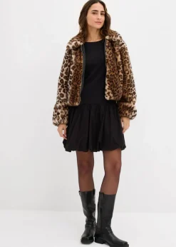 Shirtkleid mit Ballonrock