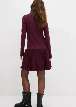 Shirtkleid mit Ballonrock