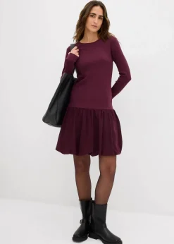 Shirtkleid mit Ballonrock