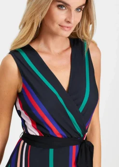 Shirtkleid mit Bindeband