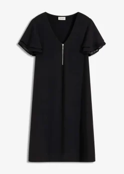 Shirtkleid mit Chiffonärmeln