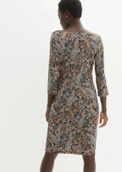 Shirtkleid mit Paisley Druck