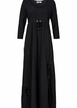 Shirt-Kleid mit 3/4-Ärmeln