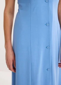 Shirtkleid mit Schlitz