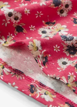 Shirtkleid mit seitlichen Schlitzen aus reiner Baumwolle (2er Pack)