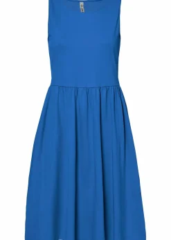 Shirtkleid mit Taschen aus reiner Baumwolle